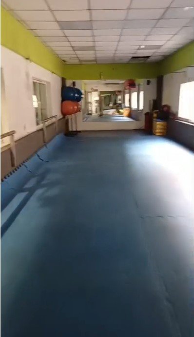 Sala de entrenamiento de la sede Salta